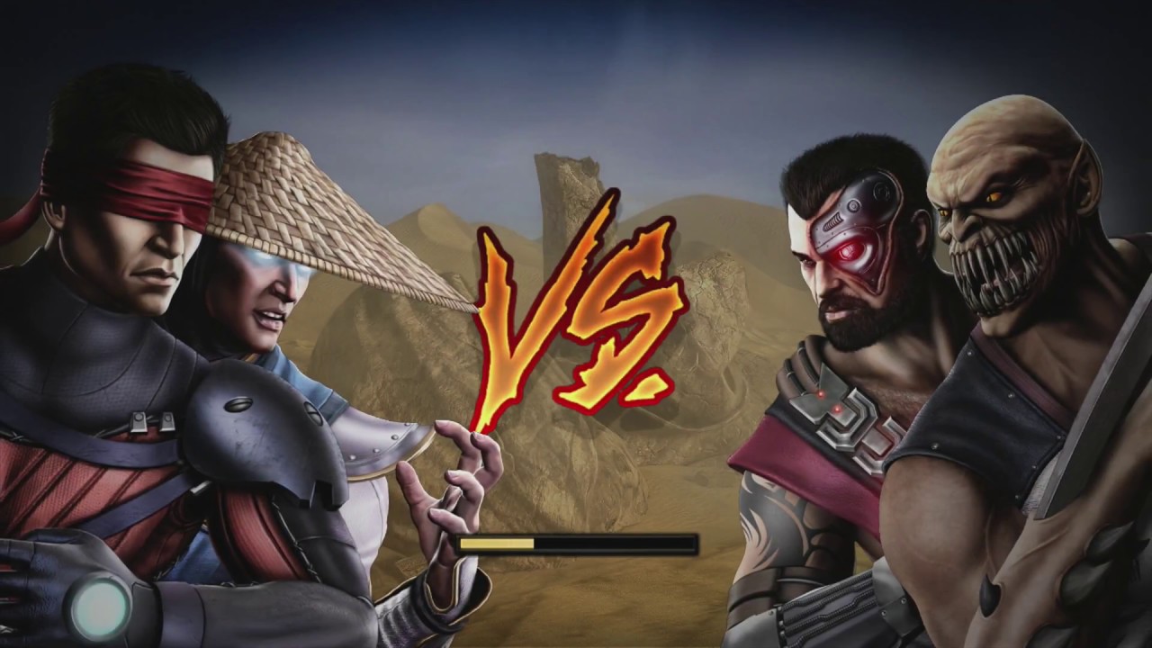 Mortal Kombat IX - Tag Ladder - Kenshi & Raiden