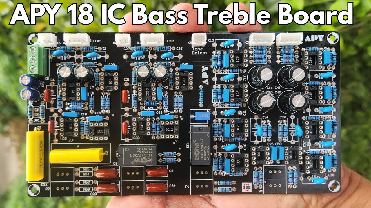 APY 18 IC BT Board Review | XLR | RCA | IP | OP – High-End Amplifier Build & Connection Guide