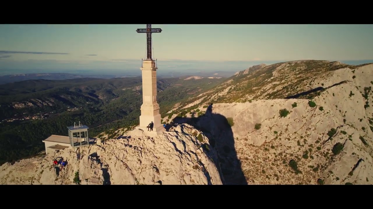La Sainte Victoire vue du ciel