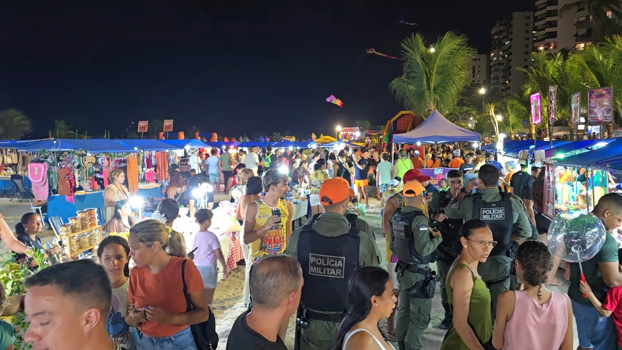 Feirinha de comida na Praia de piedade Candeias 28 de fevereiro 2026 jaboatao dos guararapes