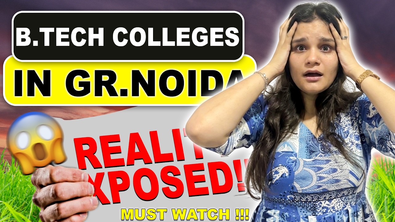 Low JEE Percentile? Best BTech Colleges in Greater Noida 😱 | Fees, Placements & Cutoff | Admission