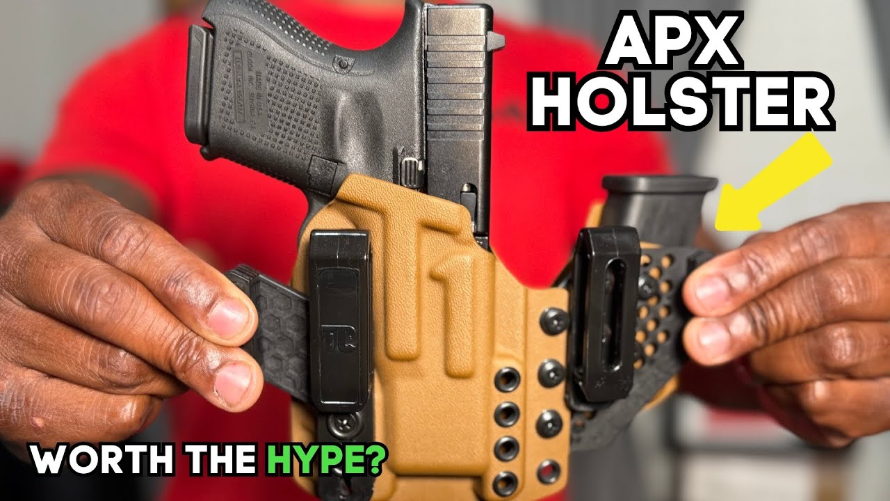 Appendix Carry Done Right? Tier 1 APX holster review