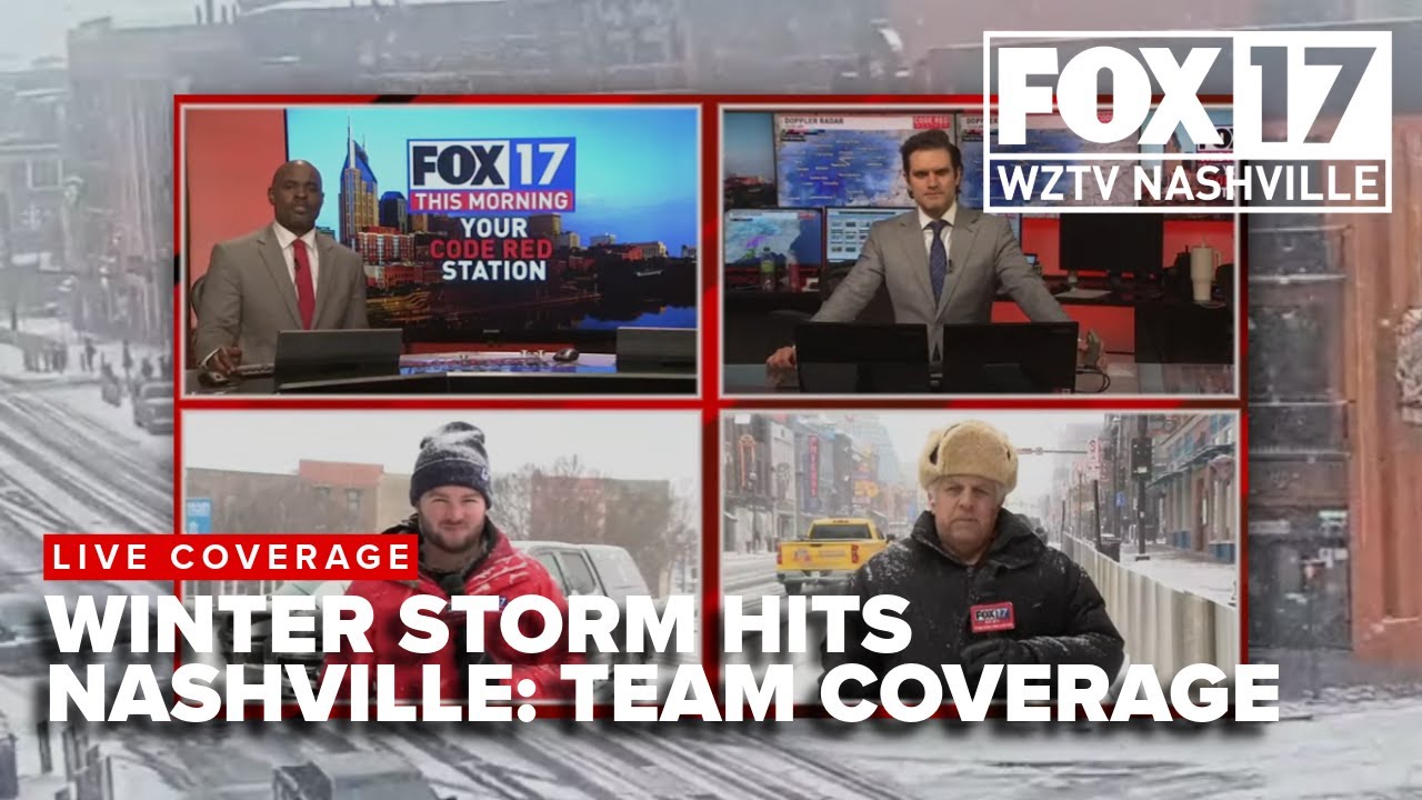 LIVE: Winter Storm sweeps across in Tennessee, Live Coverage