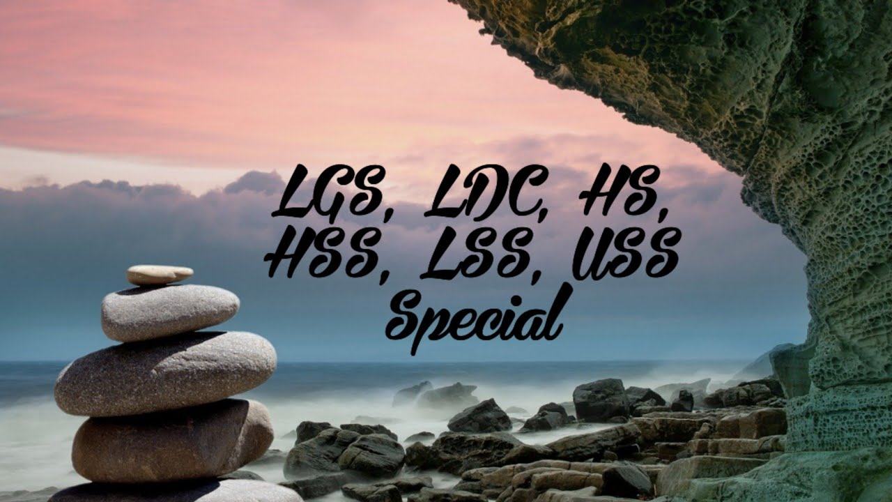General knowledge /PSC Exams/LSS/USS/LDC/LGS