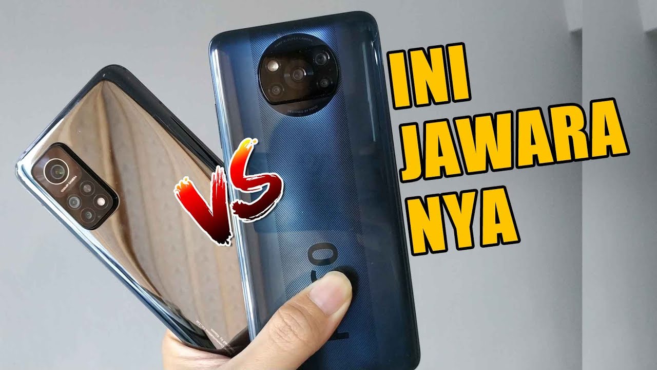 TANDING ULANG Mi 10T pro vs POCO x3 NFC Camera Video TEST