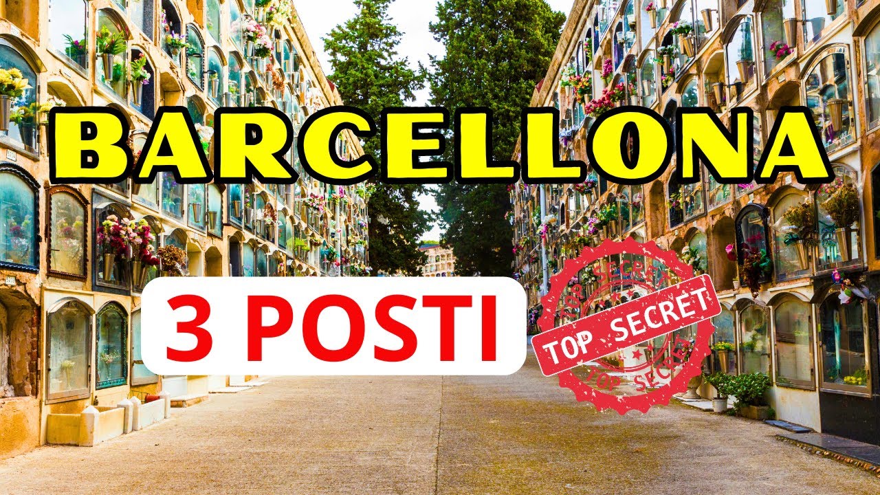 BARCELLONA INEDITA: 3 DESTINAZIONI INSOLITE CHE NON TROVERAI NELLE GUIDE TURISTICHE!