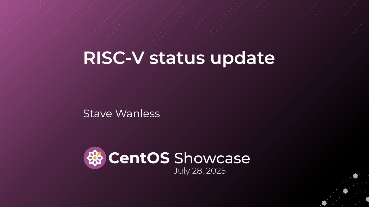 RISC-V status update