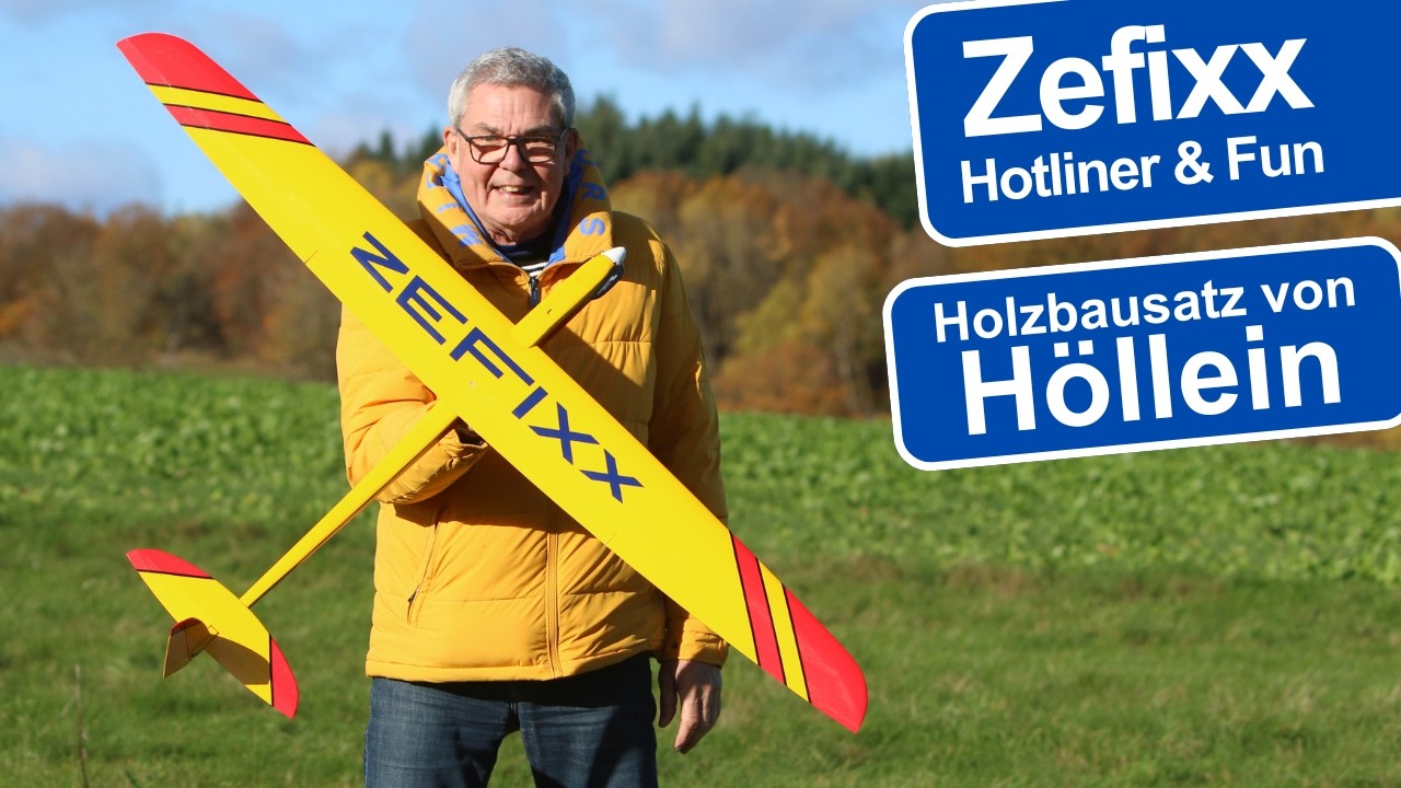Hotliner Zefixx vom Himmlischen Höllein – Holzbausatz kurz vorgestellt aus FlugModell 03/2026