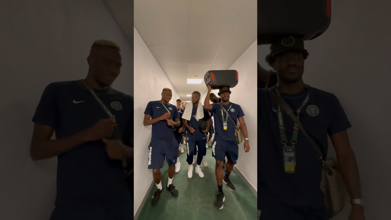 Super Eagles don show, as e dey hot! Normal level. 🇳🇬#TotalEnergiesAFCON2023 #shorts #shortsvideo
