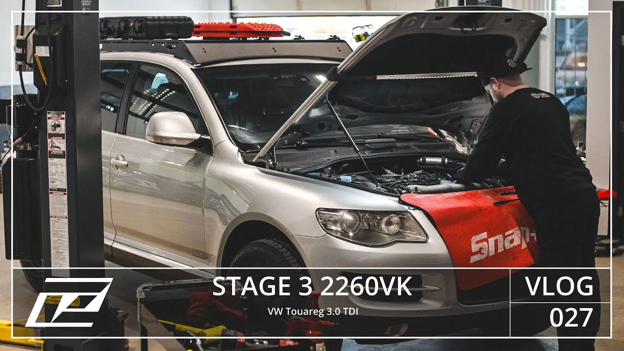 Stage 3 2260VK Turbo - VW Touareg 3.0 TDI - VLOG 027