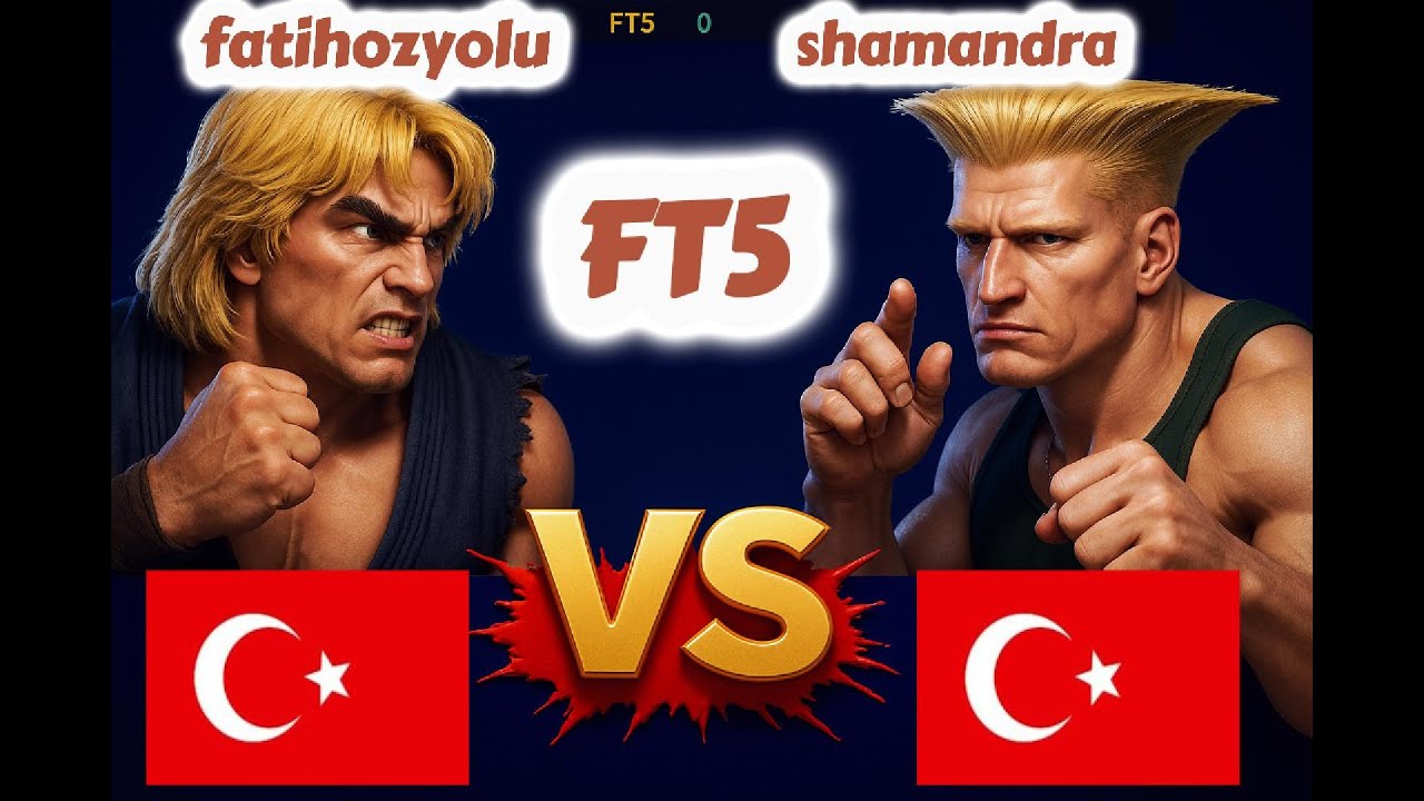 Street Fighter II': Champion Edition - shamandra vs fatihozyolu - FT5 - 1080P/60FPS - 13.08.2025