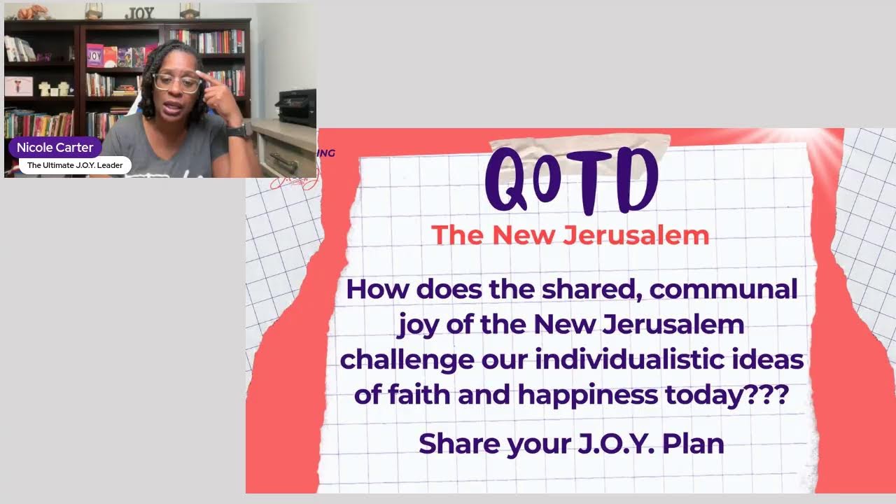 MORNING J.O.Y. 02/09/26 JOY in God's Presence with Nicole!