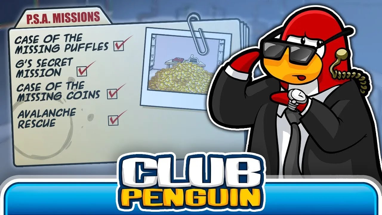 Mission Intro (The Command Room Guitar Remix) - PSA Missions | Club Penguin OST