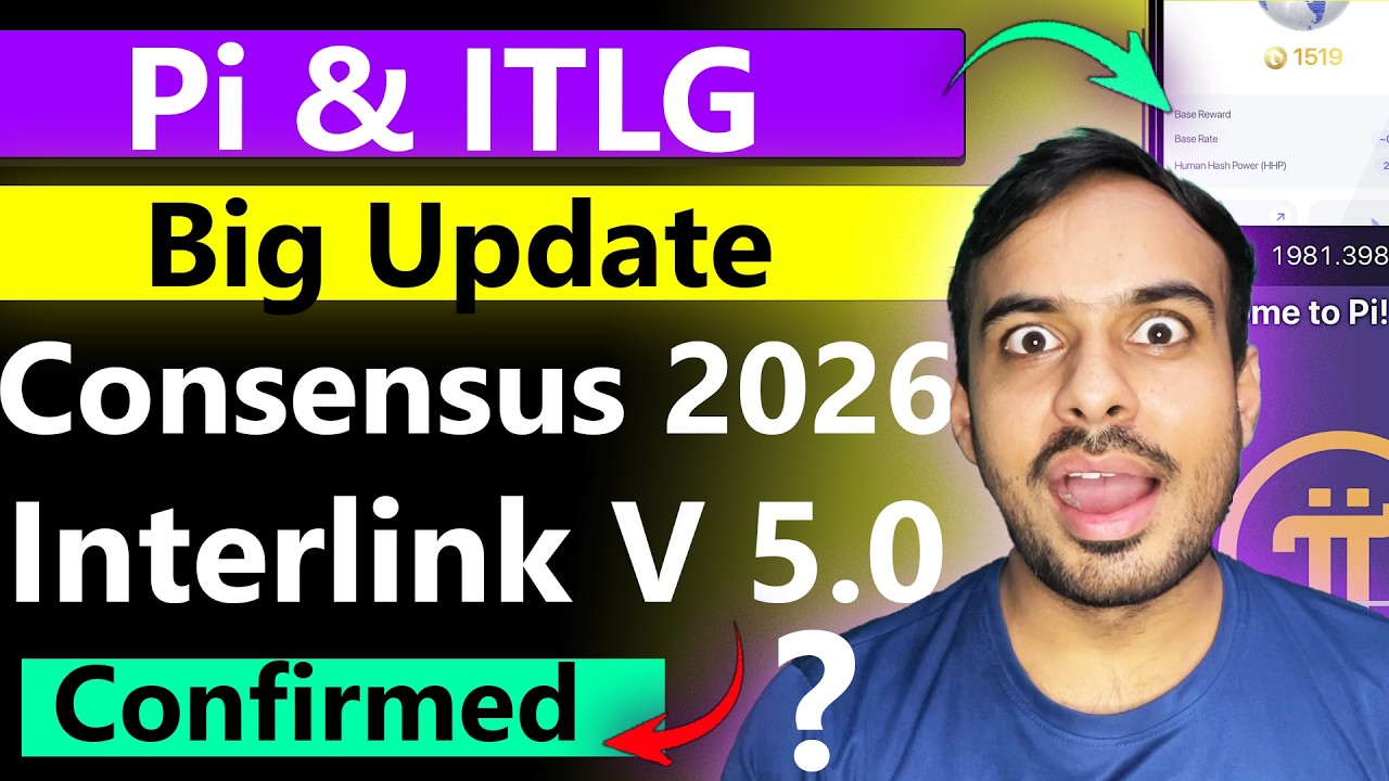 Pi Network New Update | Interlink Network New Update | Interlink Price | Pi Price | Crypto News 😮