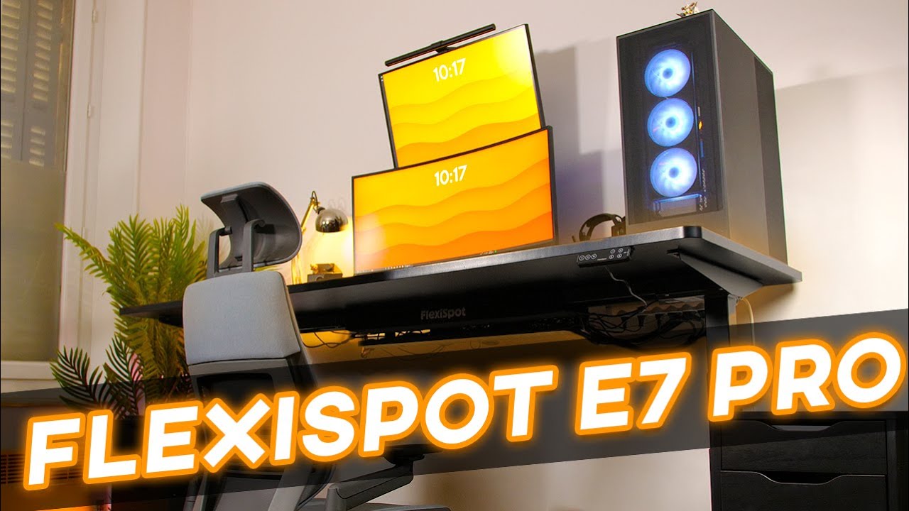 Je change enfin mon bureau ! - TEST Flexispot E7 Pro