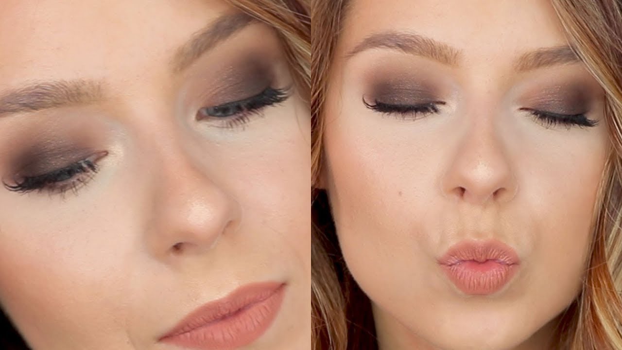 Easy & Flattering Brown Smokey Eyes Tutorial