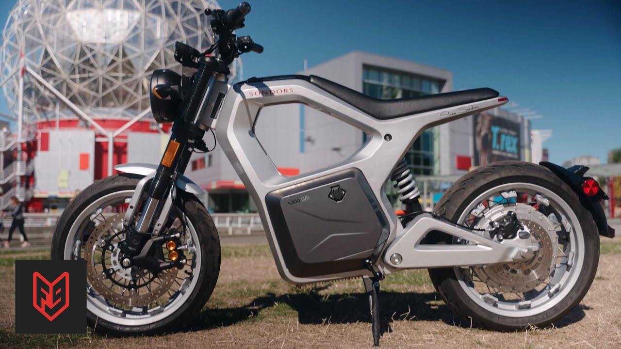 Электромотоцикл за 5000 долларов — обзор Sondors Metacycle