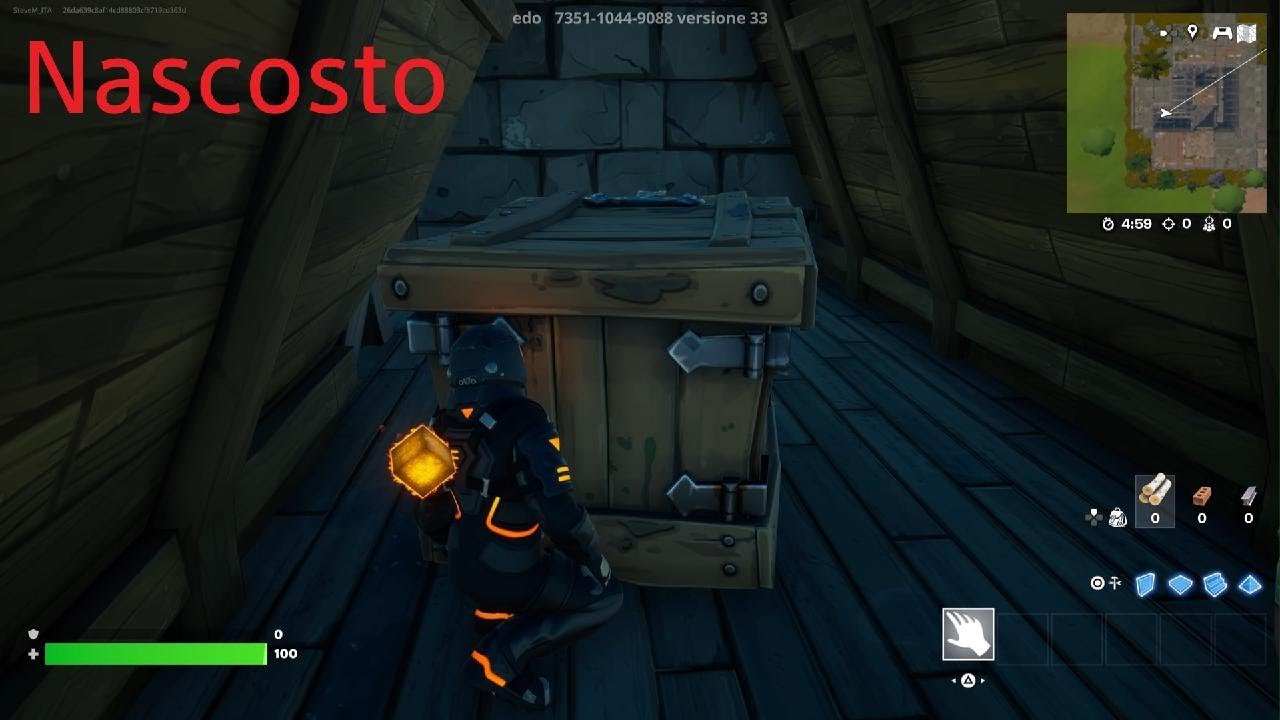 Fortnite - nascondino edo a boschetto