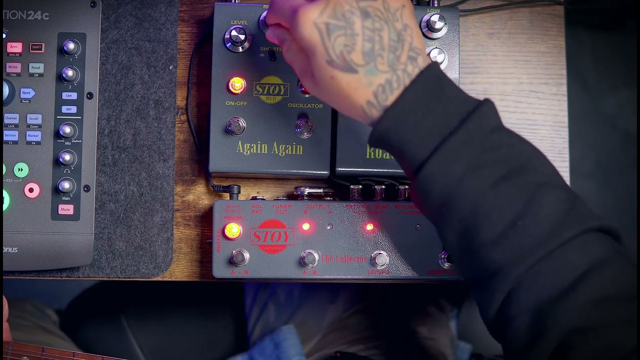 J Cruz testing the STOY 