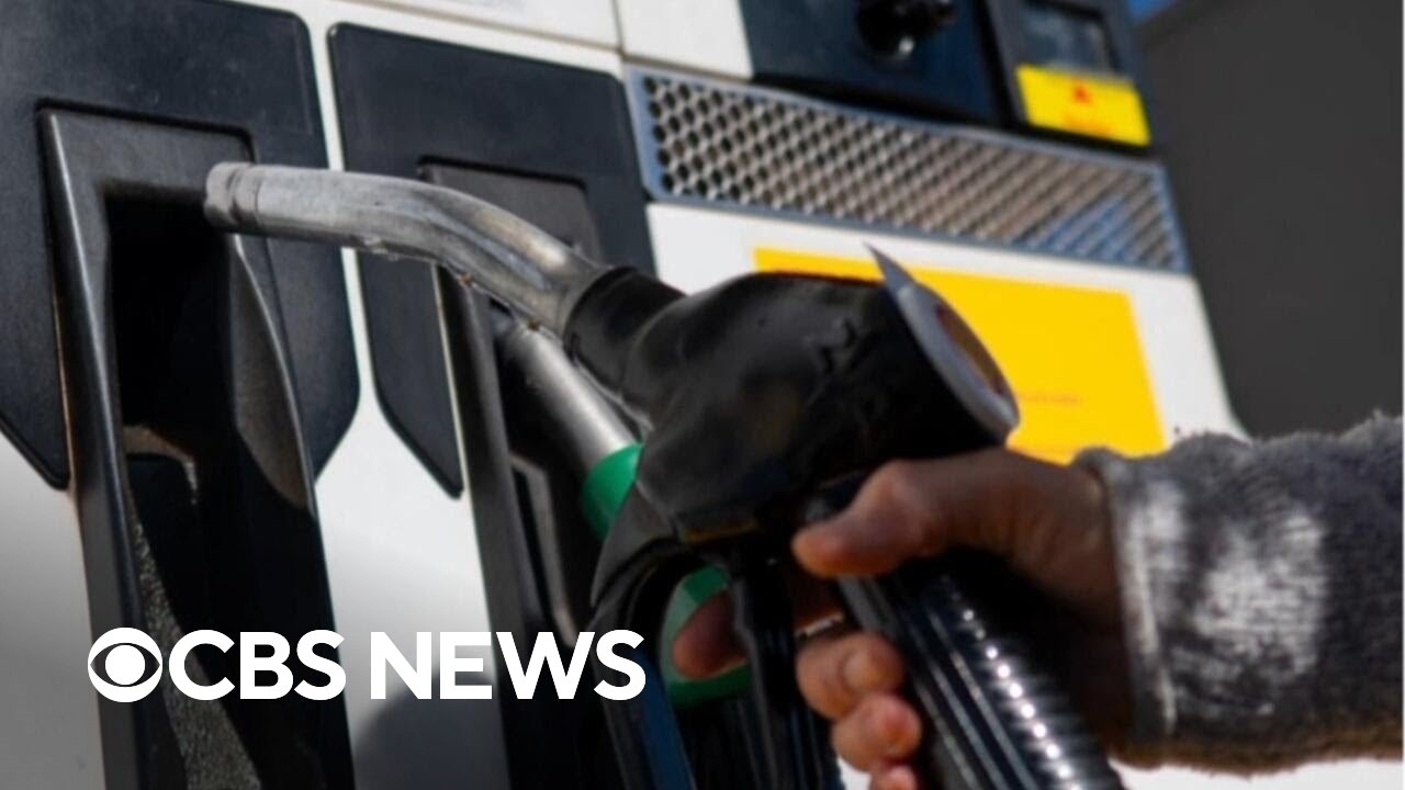Oil prices fall close to pre-war levels, but gas still up by about $1 nationally