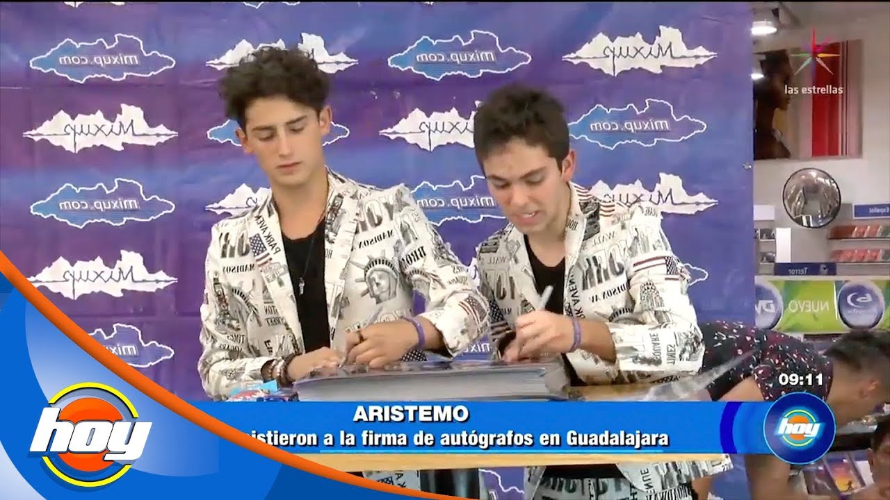Fan de Aristemo se desmaya en firma de autógrafos en Guadalajara | Hoy