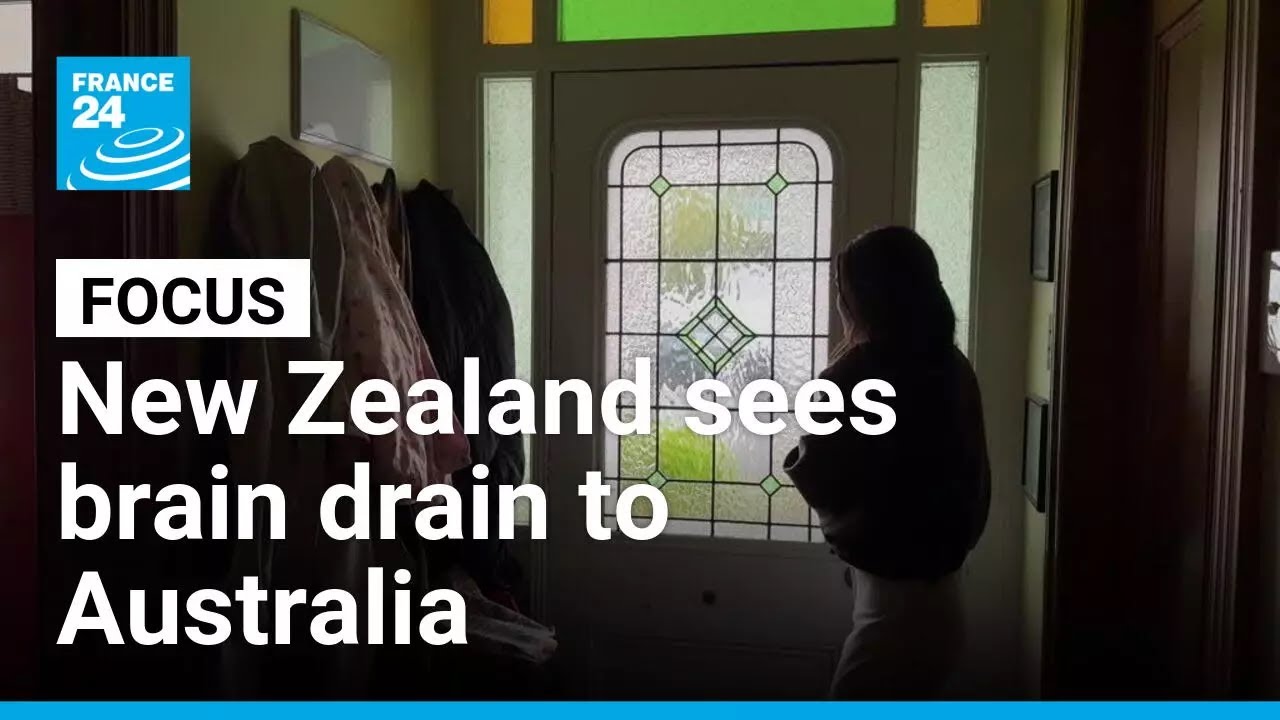New Zealand sees brain drain to Australia amid stagnating economy &bull; FRANCE 24 English