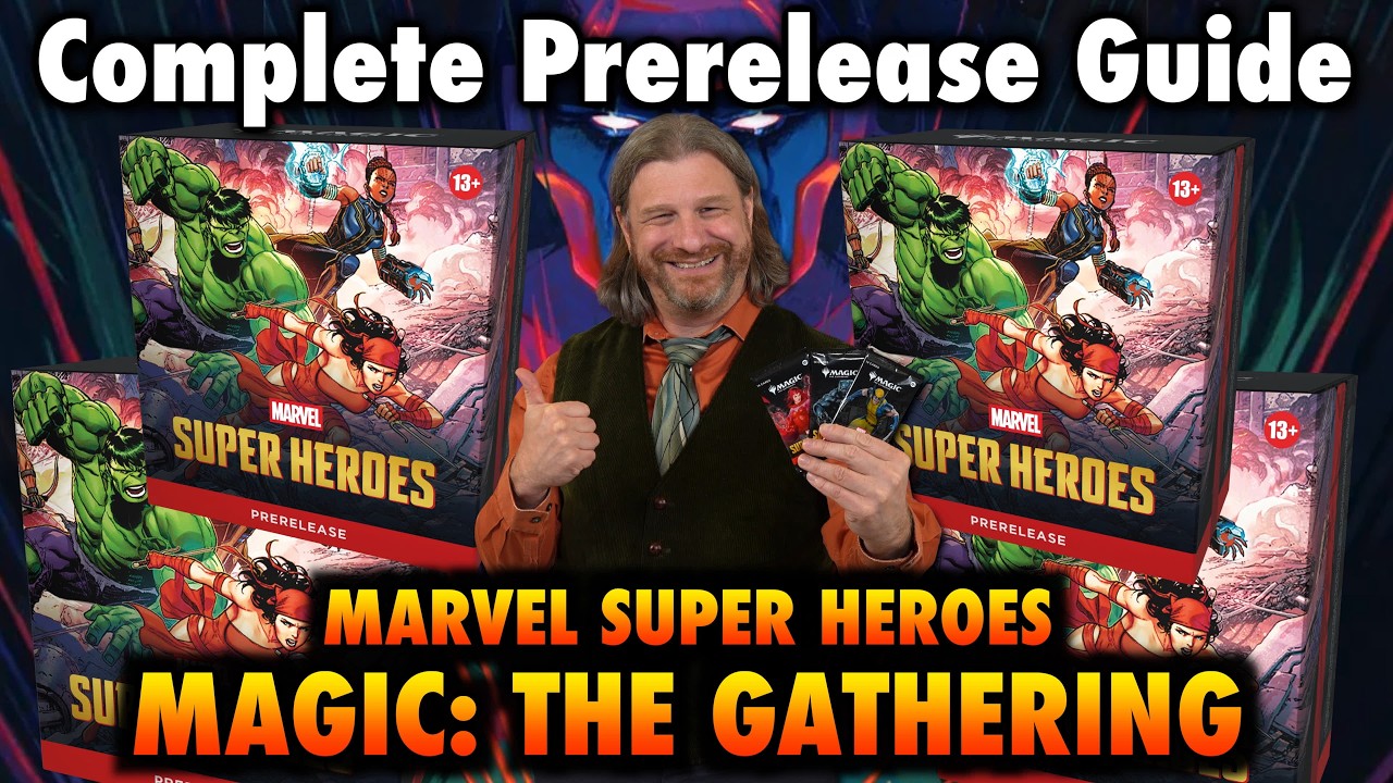 The Complete Guide to Marvel Super Heroes Prerelease! Magic: The Gathering Deck Building