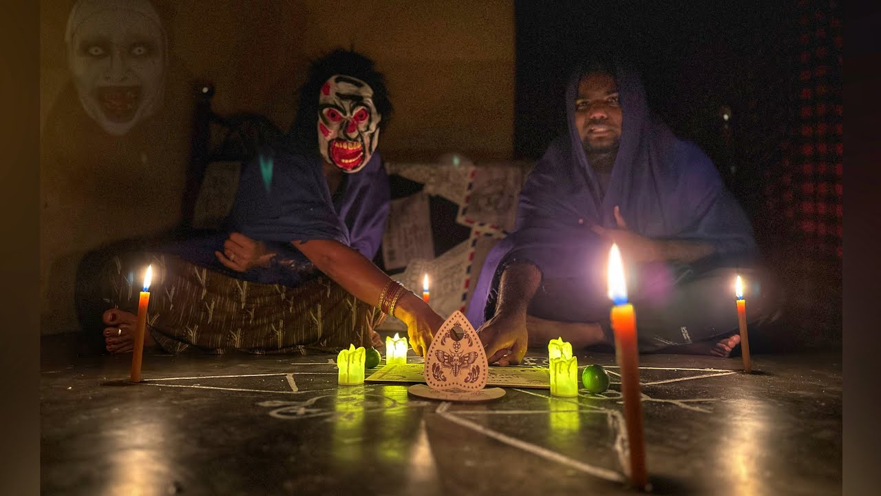 REAL GHOST HUNTED MY MUMMY🧟‍♂️ WHILE PLAYING OUIJO BOARD GAME 😭✨- #ghost #viral #trending