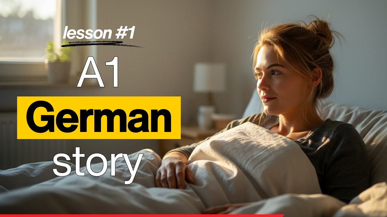She Just Moved to Germany 🇩🇪 | A Simple A1 German Story for Beginners