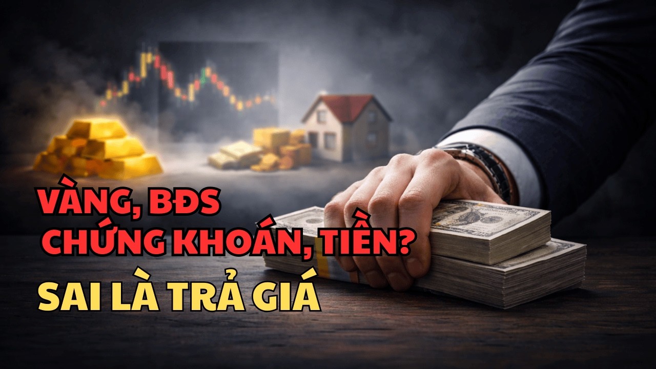 Chuyên gia phân tích : Đầu tư VÀNG BẠC, CHỨNG KHOÁN, BẤT ĐỘNG SẢN hay TIỀN GỬI năm 2026