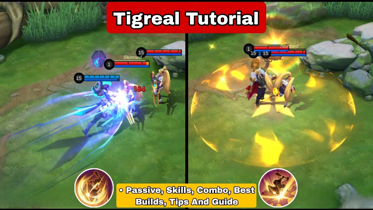 Tigreal Tutorial And Guide Mobile Legends | Combos, Builds, Skills, Rotation, Tips & Tricks