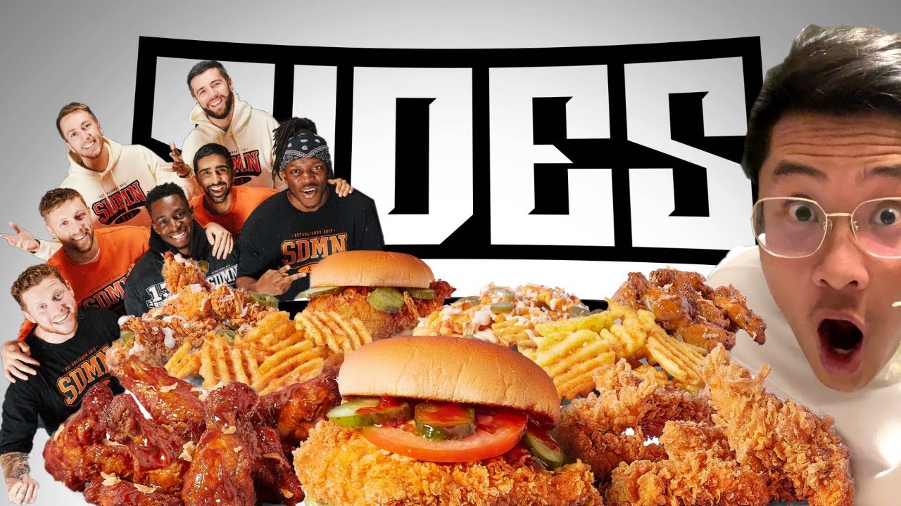 First time trying SIDES by the SIDEMEN! Better than Mr.BEAST?