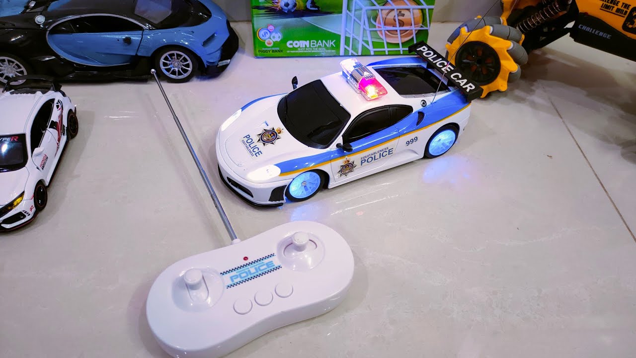 Rc Police Car  with lights and siren sound