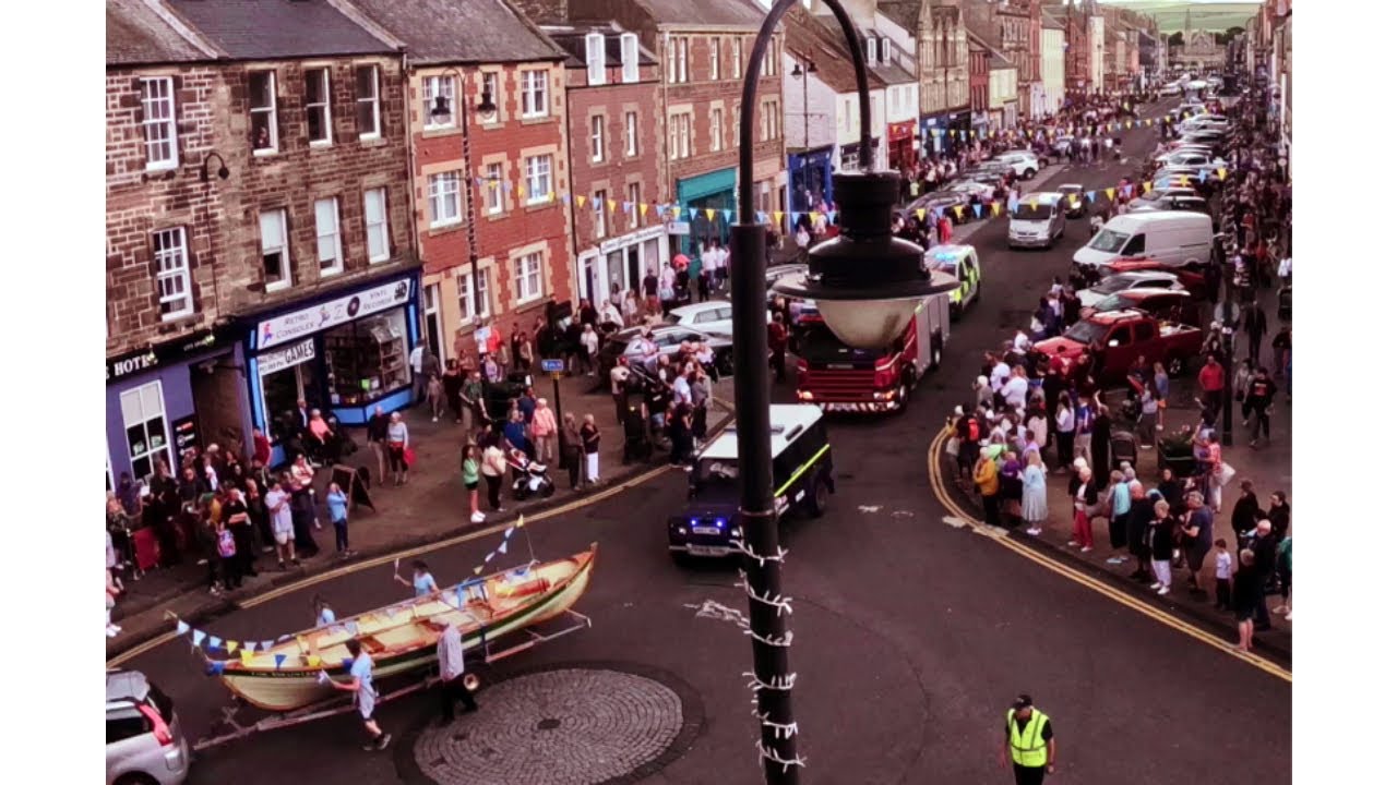 Dunbar Lifeboat Day Parade - Timelapse -