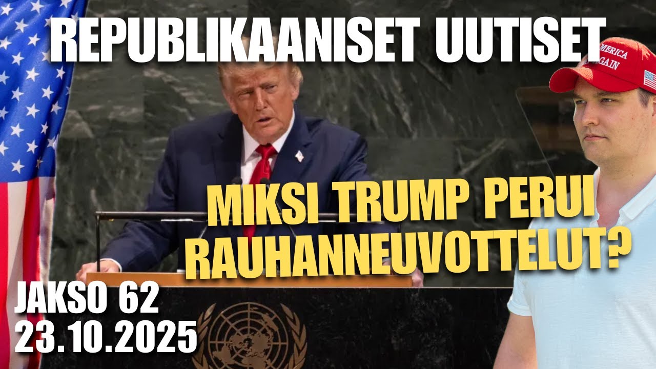 Trump yll&auml;tti j&auml;lleen: Rauhanneuvottelut PERUTTU! - Republikaaniset uutiset #62