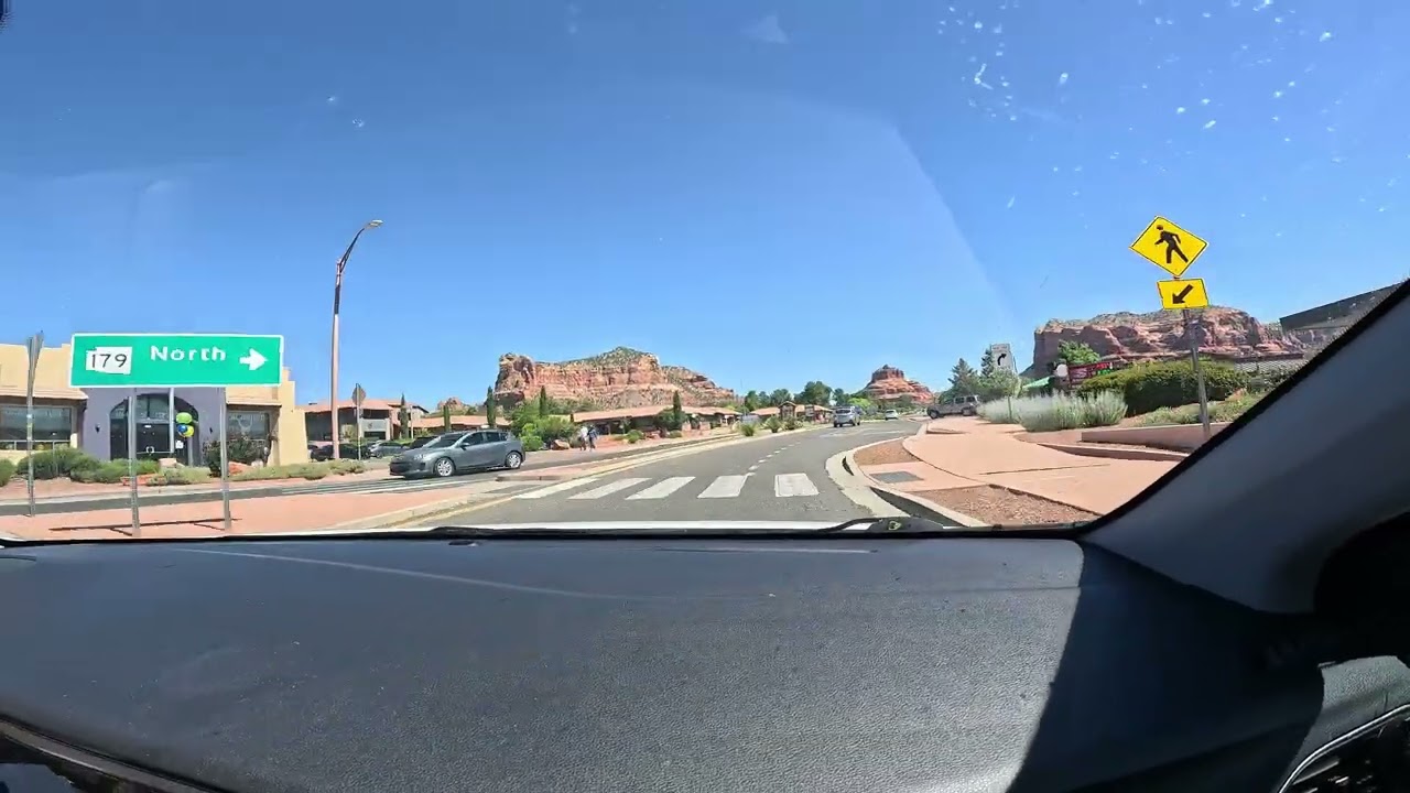 15 June 25 - Driving in beautiful Sedona Arizona. These rock formations and canyons are amazing