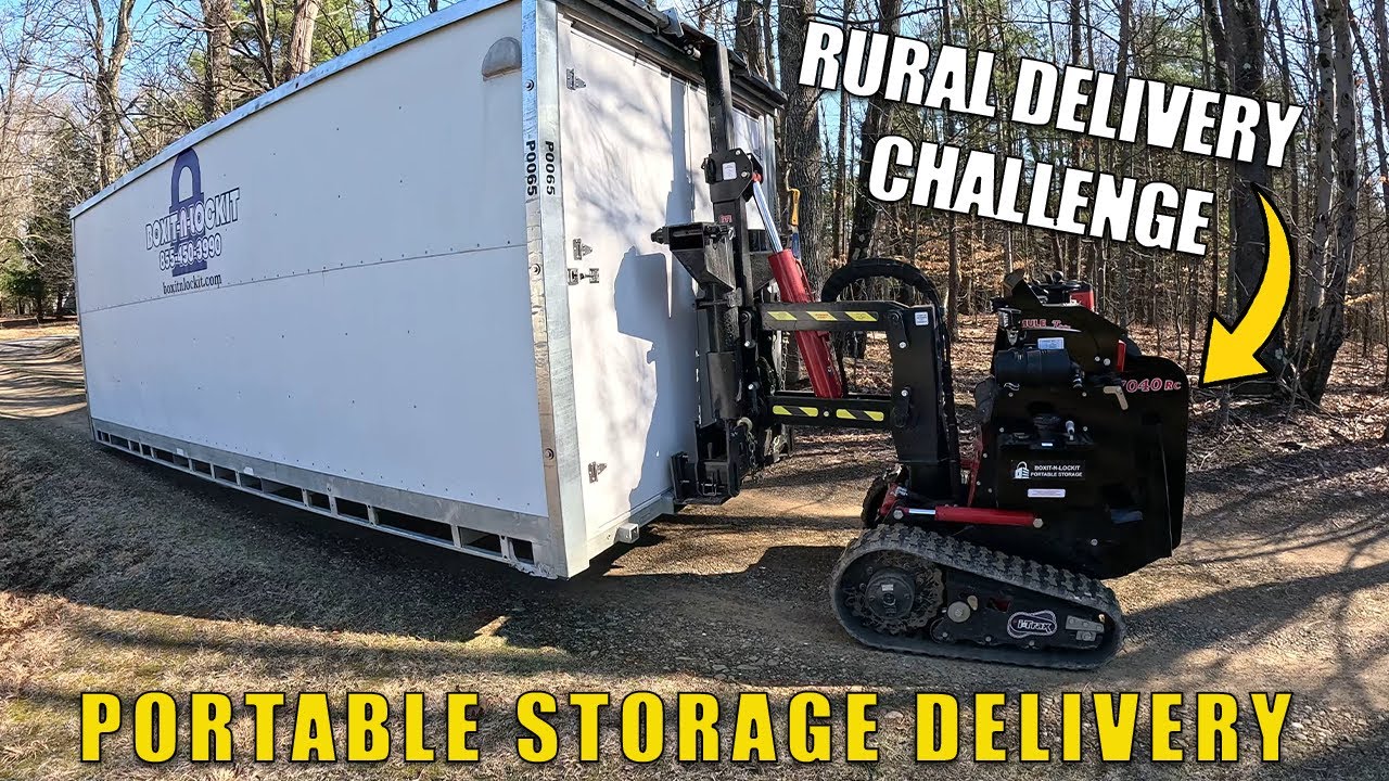 Rural Delivery Challenge: Cardinal Mule Navigates Tough Terrain!