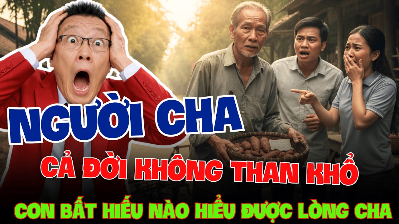 Người Cha Cả Đời Không Than Khổ, Nhưng Một Hành Động Nhỏ Khiến Con Cái Thức Tỉnh.