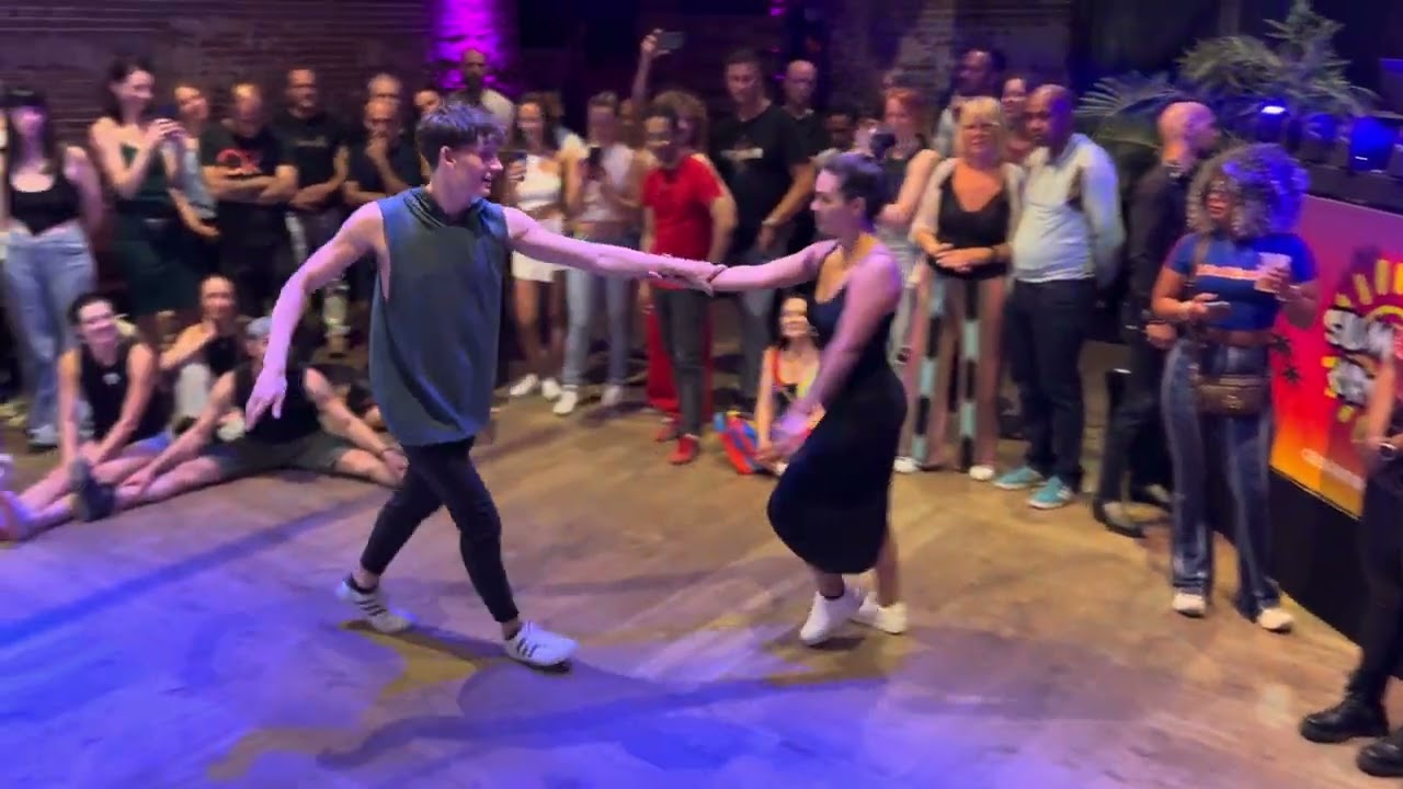 Camilla & William (CAMILLIAM) doing a zouk freestyle  @ Summer Breeze. Powered by ZoukDreams.