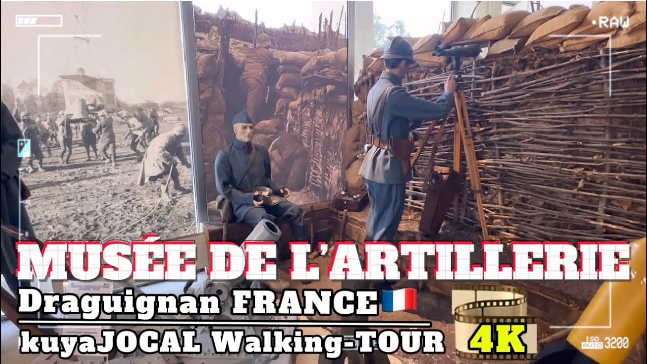 Mus&eacute;e de L'Artillerie Draguignan, France 🇫🇷  KuyaJOCAL Walking TOUR 2024