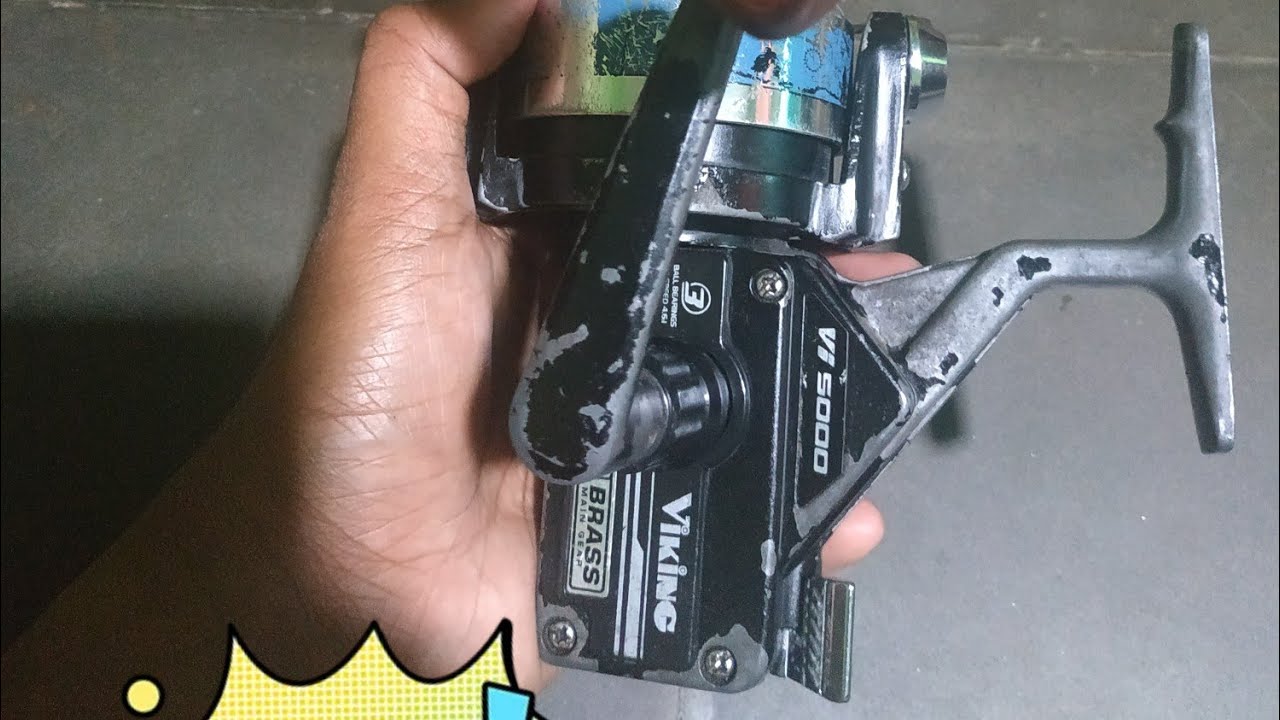 Membongkar Reel Viking vi5000