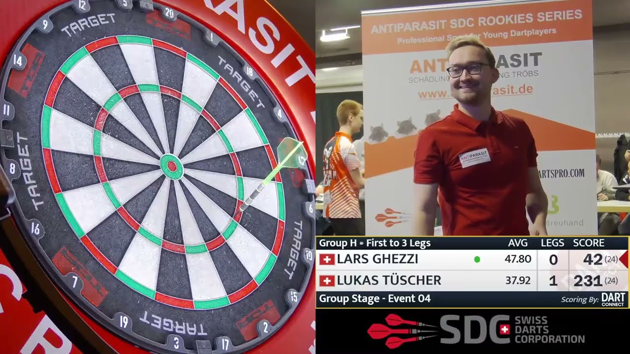 Lars Ghezzi vs Lukas Tüscher Highlights / SDC Rookies Series 04 Group H 2025/26