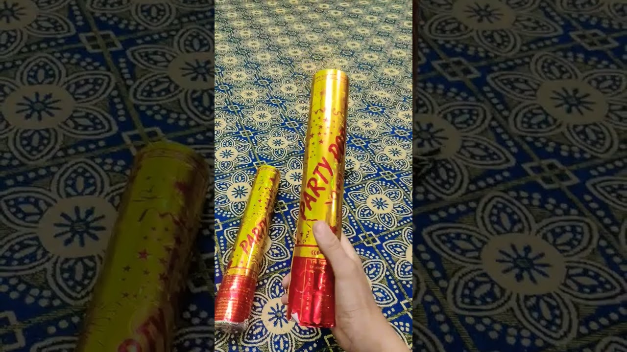 how to use party popper #trendingshorts
