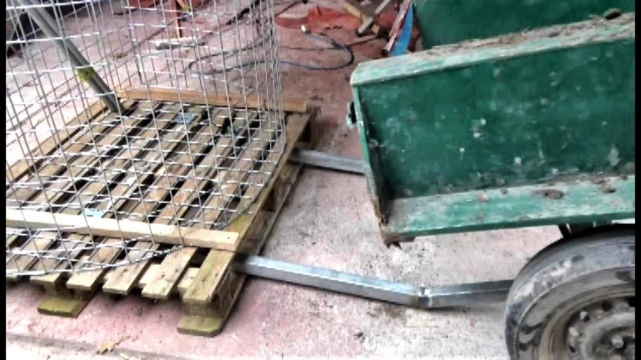 Homemade Fork Lift Truck! (For moving pallets around..)