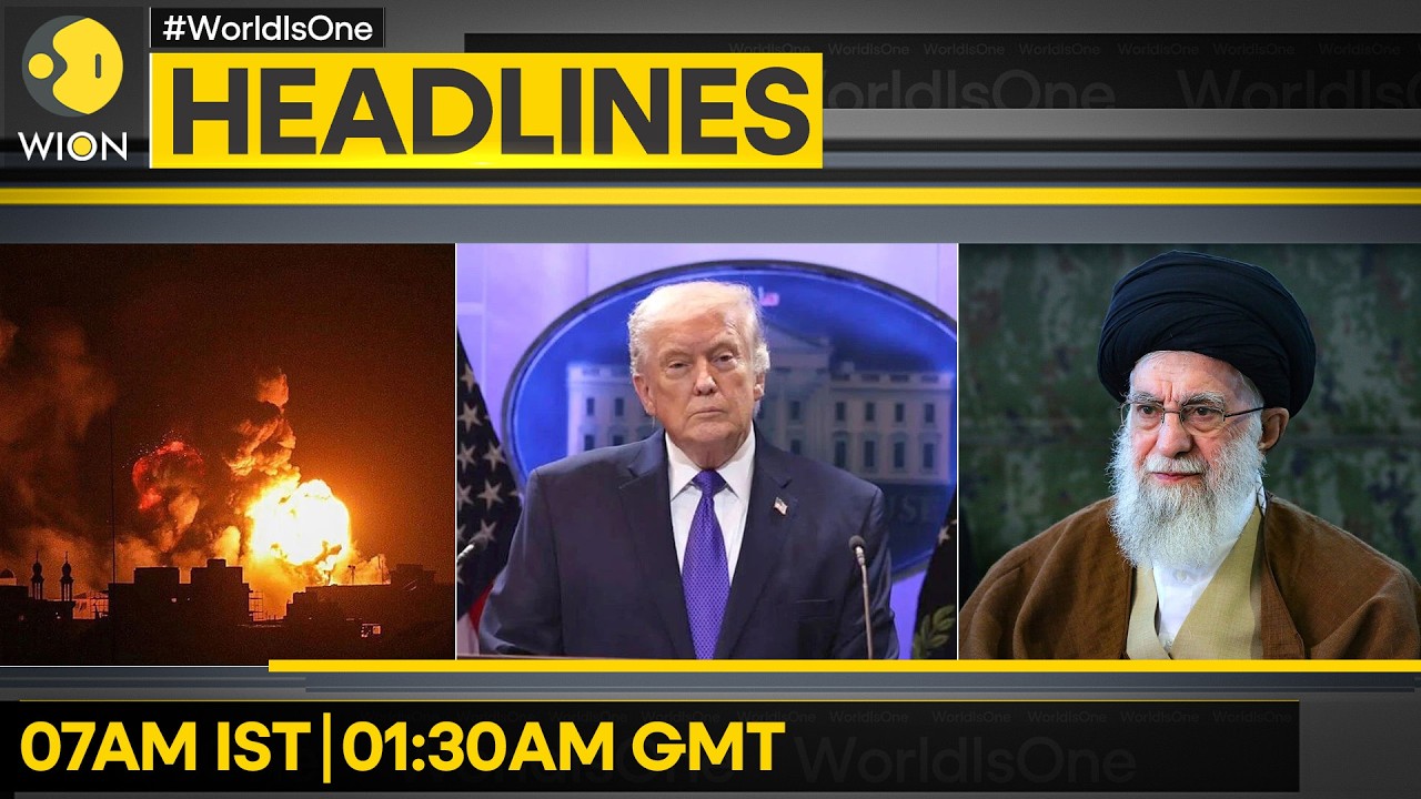 US-Iran Rift: Trump Says No Final Decision On Iran Strike | US Backs Pak Against Afghan | Headlines