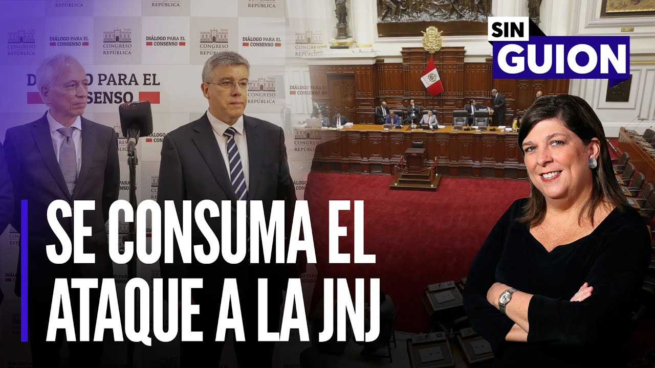 Se consuma el ataque a la JNJ y doble estándar | Sin Guion con Rosa María Palacios