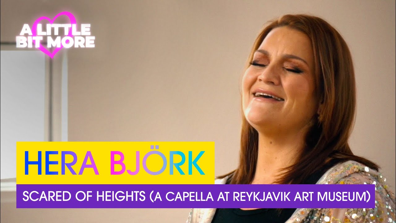 Hera Björk - Scared of Heights (A capella at Reykjavík Art Museum) | Iceland 🇮🇸 | #EurovisionALBM