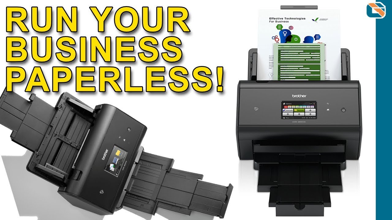 Brother ADS-3600W Wireless Desktop Document Scanner