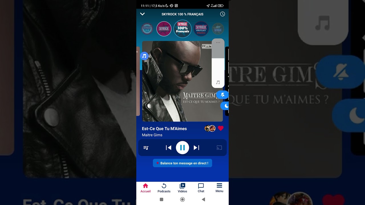 Maitre Gims Est-Ce Que Tu M'Aimes (Version Skyrock)