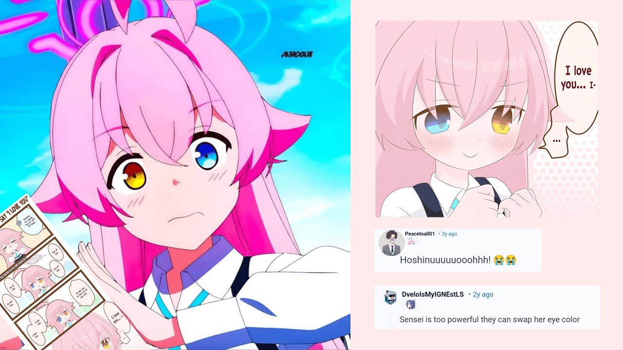 how to Hoshino & some random Sensei comments